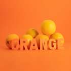 Orange.1 Art Print
