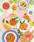 Summer Brunch Art Print