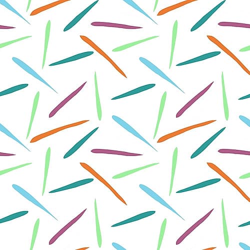 Falling Lines Multicolor Geometric Patterns Print