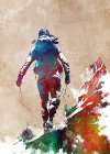 Mountaineer Sport Art 14 Art Print