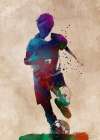Football Soccer Sport Art 1 Art Print