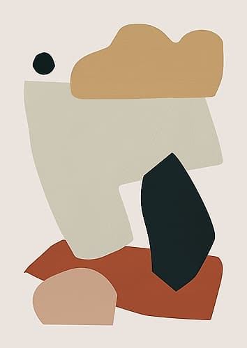 Collage Earth I Art Print