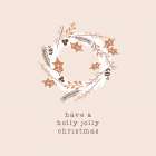 Have A Holly Jolly Christmas Art Print