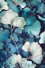 Ginko Biloba Leaves 9 Art Print