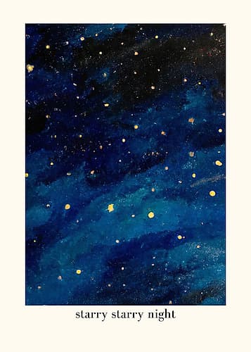 Starry Starry Night Art Print