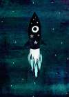 Sky Rocket High Art Print