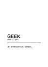 Quote Geek Badass Art Print