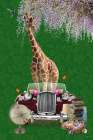 Giraffe Will Travel Art Print
