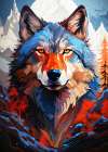 Wolf Animal Art #Wolf Art Print