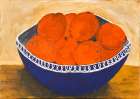 Very Orange Kitchen Print