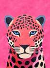 Fancy Cheetah 002 Art Print