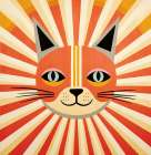 Happy Cat Ii Art Print
