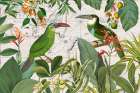Parrots Nostalgic Journey 3 Art Print
