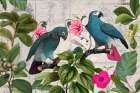 Parrots Nostalgic Journey Kopie Art Print