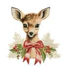 E Christmas 4 Art Print