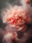 Flowers In Steam 1 Art Print