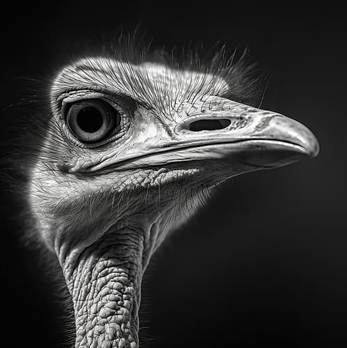 Ostrich 1 Art Print