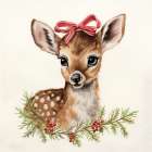 E Christmas 1 Art Print