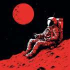 Moon 2 Art Print