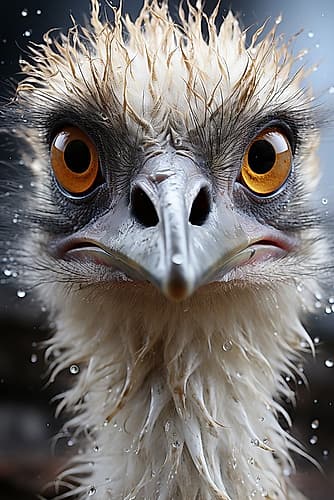 Ostrich 5 Art Print