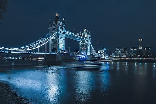 London Tower Bridge European Print