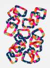 Floral Rectangle Chain Art Print