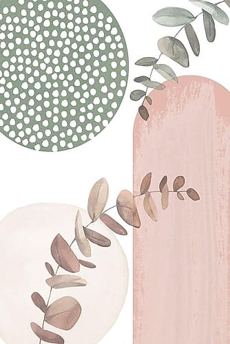 Sage Pink 3 Art Print