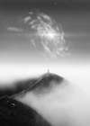 Spiral Space Bw Art Print