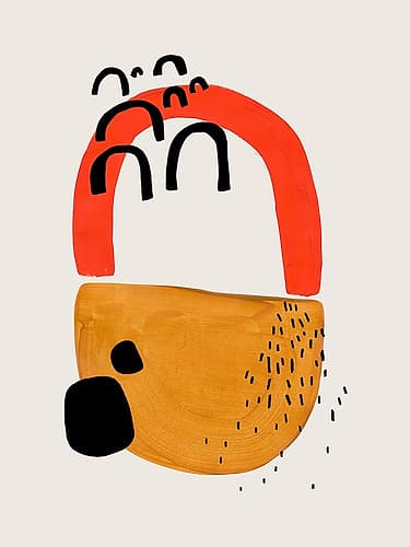 Arched Sun.Png Minimalist Print