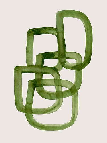Algae Bloom.Png Abstract Art Print