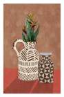 Flower Vase 4Ratio 2X3 Print By Bohonewart Art Print