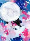 Magic Moon Art Print