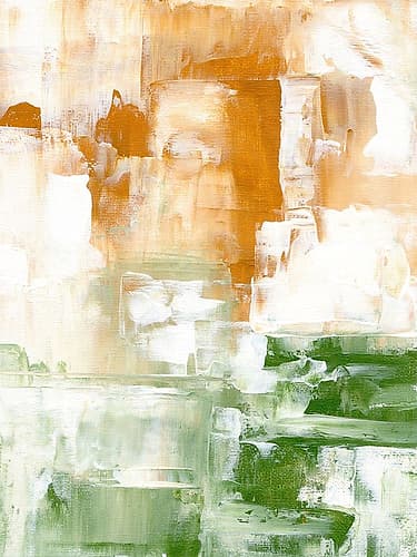 Sunny Valley Abstract Art Print