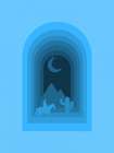 Cool Desert Night Art Print