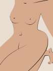 Nude In Cube Art Print