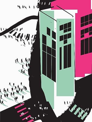 Everyday Office Art Print