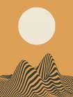 Desert Sand Wave Art Print