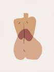 Abstract Torso Art Print