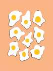 Nine Eggs a Day Art Print