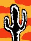 Dynamic Cactus Art Print