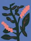 Lolipop Flower Art Print