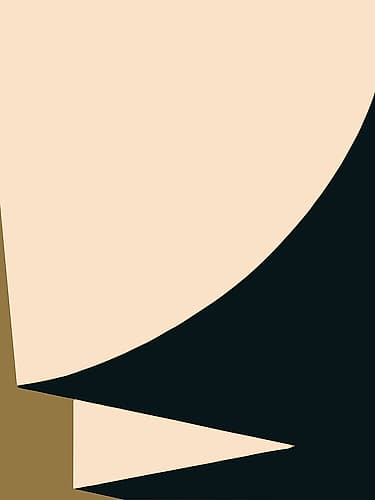 Abstract Quarter Minimalist Print