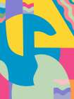 Geometrical Multicolor Abstract Maximalist Art Print