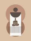 Mid Century Zen Art Print