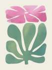 Watercolor Pink Floral Art Print