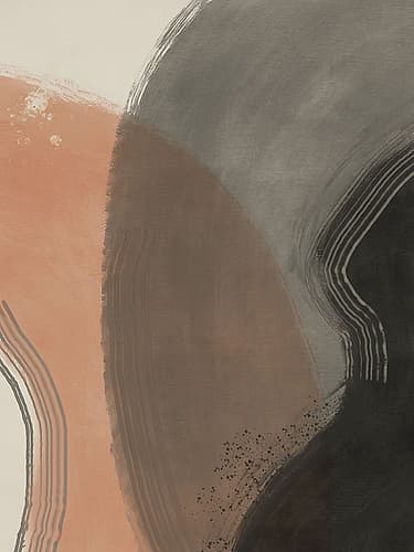 Earth Tone Abstract Study Abstract Art Print