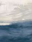 Rough Sea Abstract Art Print