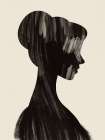 Silhouette Sketch Art Print