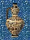 Mosaic Vase Color Study Art Print