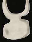 White Tooth Sculpture Art Print